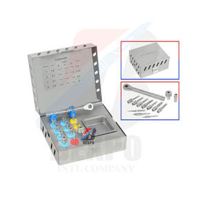 Kit de compresión ósea, instrumentos de cirugía de implantes dentales, curación y estabilidad ósea de acero de alta calidad, conjunto quirúrgico Bexpo - Product Image 4