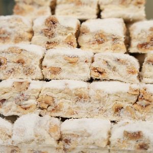 Best Seller Hazelnut Cube Turkish Delight – White Chocolate Coated, Premium Lokum, <b>Box</b> Packaging, Made in Turkey, Sweet <b>Treat</b> - Product Image 4