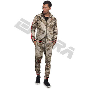 2024ชุดกีฬาชุดคุณภาพสูงสบายธรรมดาJoggersชุดซิปการฝึกอบรมกีฬาสวมใส่Tracksuitsสําหรับชายชุด - Product Image 1