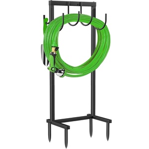 ที่แขวนสายยางกันสนิมติดผนังที่มีน้ำหนักสแตนเลสสตีลที่แขวนสายยางทนทานสำหรับกลางแจ้ง - Product Image 6