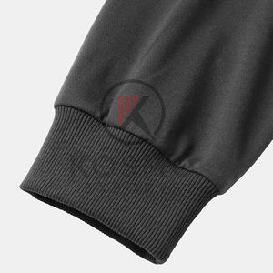 เสื้อฮู้ดผ้าฝ้ายแบบสั่งตัดได้สำหรับผู้ชาย, เสื้อฮู้ดผ้าฟลีซแบบปกติอบอุ่นมีฮู้ดผ้าย้อมสีธรรมดากันน้ำระบายอากาศได้ดี - Product Image 3