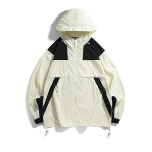 Logo personnalisé de haute qualité à manches longues Zip coupe-vent veste de pêche en plein air été hommes veste décontractée avec poches - Product Image 6