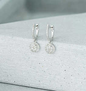Boucles d'oreilles en diamant de culture, taille ronde, EF VS, or blanc 18 carats, 8 grammes, 1,5 carat, style clou élégant, vente en gros directe d'usine Vala Brothers - Product Image 4