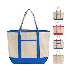 Sacs fourre-tout en toile de luxe très résistants pour sacs en coton de grande taille, réutilisables, écologiques, pour transfert thermique, format moyen - Product Image 1