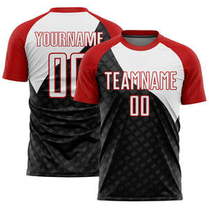 Camisetas de fútbol de ajuste personalizado, uniformes de fútbol transpirables secos, ropa deportiva de alta calidad para clubes, escuelas, entrenamiento y competiciones - Product Image 2