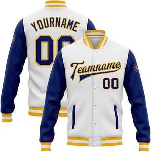 Custom Wool Varsity <b>Jacket</b> for <b>Men</b> High Street Style <b>Letter</b> Windproof Anti-Bacterial University College Baseball Chaquetas - Product Image 3