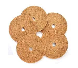 Venta al por mayor de tapetes de fibra de coco redondos marrones naturales, tapete de fibra protectora de fibra de coco para jardín, venta a granel - Product Image 6