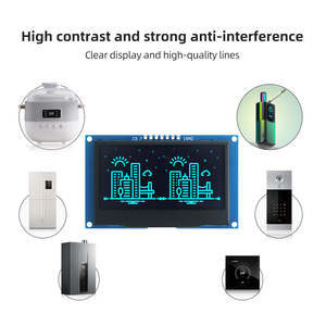 Mô-đun <span class=keywords><strong>OLED</strong></span> 2.42 inch đa năng có kích thước hiển thị 55.01x27.49mm, kích thước mô-đun 71x43.5x6mm - Product Image 6