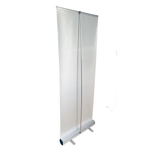 Dudukan spanduk gulung dapat ditarik kustom Display aluminium 85*200cm untuk pameran dagang, pameran & Promosi - Product Image 4