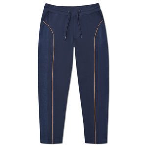 กางเกงวอร์มลำลองผู้ชาย สีกรมท่า เอวยางยืด ผ้าโพลีเอสเตอร์ผสมคอตตอน คุณภาพสูง ปรับแต่งได้ ใส่สบาย น้ำหนักเบา - Product Image 1