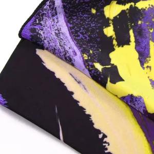 Sujetador deportivo de malla transpirable de alto soporte, morado y amarillo, personalizado al por mayor, para mujer, top de entrenamiento, ropa deportiva a granel, para fitness - Product Image 6