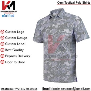 Camisas de Golf para Hombre, Manga Corta, Absorben la Humedad, Estampados, Cuello Camisero, Camisas de Golf Polo de Alto Rendimiento para Hombre - Product Image 2
