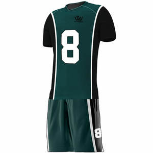 Manches courtes vente chaude drapeau Football uniforme concevoir votre propre Logo Durable drapeau Football uniforme à vendre - Product Image 3