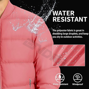Veste bouffante décontractée coupe-vent et imperméable pour les amateurs de plein air - Product Image 2