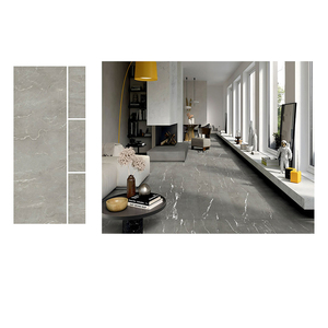 Design moderne Nouveaux carreaux de sol en porcelaine 600x1800 MM découpant la finition avec le style vitré poli d'aspect de marbre - Product Image 5