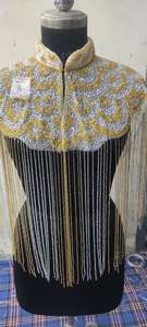 เลื่อมปักเลื่อมทรงตรงคอปกสวยงามสำหรับเทศกาลงานเฉลิมฉลองแนวเบอร์เลสก์แบบปัก - Product Image 2