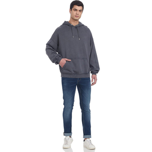 Sweat-shirt à capuche pour homme de qualité supérieure, personnalisé, délavé à l'acide, 100% coton, impression numérique d'hiver, sweat-shirt premium - Product Image 4