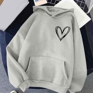 Unisex logotipo personalizado transpirable a prueba de viento ecológico mujeres Hoodi polar bordado con capucha invierno estilo Hip Hop venta al por mayor sólido - Product Image 4