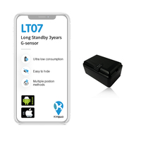 Rastreador GPS para Vehículos Kingwo LT07 4G con Rastreo de Ubicación en Tiempo Real, Cálculo de Kilometraje y Sistema de Gestión Inteligente de Flotas