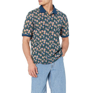 Polo de talla grande para hombre, camiseta polo anti-pilling, 100% algodón, sublimación, ropa de trabajo, polos - Product Image 5