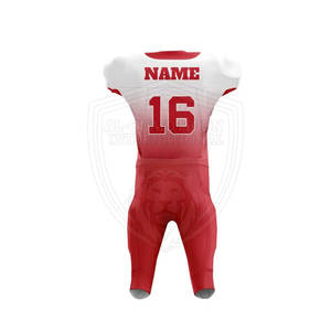 Diseño OEM Uniforme de fútbol americano más popular Peso ligero Precio asequible Uniforme de fútbol americano - Product Image 3