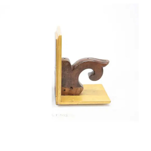 Eco-friendly Solid Wood Bookends Modern Art Design for Home <b>Table</b> Top Decoration-Bulk Supply at <b>Low</b> Price - Product Image 4