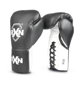 Gants de boxe Pro avec lacets pour la lutte contre l'usine de gants de boxe en cuir personnalisés - Product Image 1
