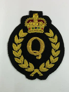 OEM personalizado lingotes de alambre bordado a mano ropa de moda marca insignias y parches bordados a mano - Product Image 3