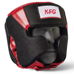 Protège-tête d'entraînement de boxe, conception réglable, PVC, portable, résistant aux chocs, respirant, pour la boxe, le kickboxing, les arts martiaux - Product Image 1