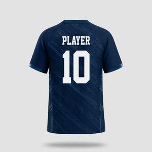 เสื้อแข่งคริกเก็ตสีน้ำเงินแบบกำหนดเองได้ - Product Image 3