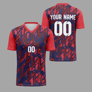 Fully Stylish Men Soccer Jersey Hot Selling Breathable Comfortable premium Quality Easy Wash Soccer Jersey with Custom made - Product Image 5