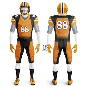 Nouvel ensemble de maillots et pantalons de football américain au design Offre Spéciale de mode OEM d'uniformes de football américain pour les jeunes personnalisés de haute qualité - Product Image 4