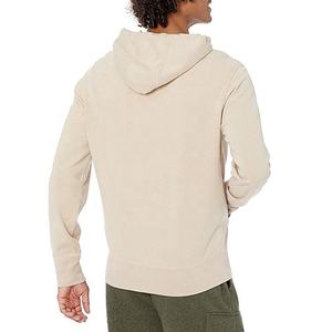 Sweat à capuche personnalisé unisexe 100% coton French Terry Factory Zip pour perles 3D broderie doublée hommes femmes hiver surdimensionné - Product Image 2