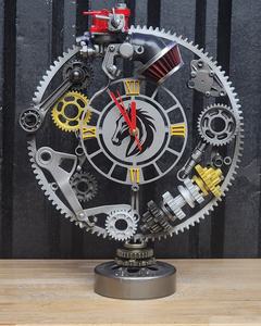 Horloge mécanique industrielle personnalisée, pièces métalliques, horloge artistique, horloge à engrenages, personnalisation Vietnam 2026, prix abordable - Product Image 6