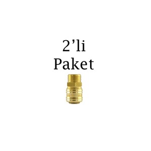 ท่ออากาศพีวีซีแบบมีกุญแจล็อค ขนาด 1/2 นิ้ว แพ็ค 2 ชิ้น - Product Image 2
