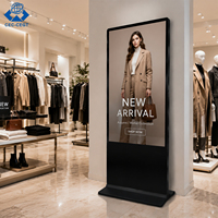 ZDHQ - Quiosco de Señalización Digital con Pantalla LCD de 50 Pulgadas para Publicidad en Centros Comerciales