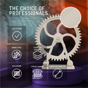 WINKLE ABS 1.75mm 1kg Bobina Filamento per Stampa 3D ad Alta Resistenza e Termoresistente, Parti Funzionali per Stampanti 3D, 3 Colori 230-260°C - Product Image 4