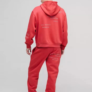 Chándal con capucha de gran tamaño Boxy Limited de alta calidad, chándal informal transpirable de calidad superior - Product Image 1