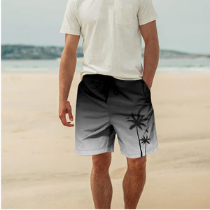 Pantalones cortos informales de verano para hombre de la mejor calidad, cintura elástica cómoda de secado rápido, poliéster transpirable, Spandex, lona de estilo único - Product Image 6