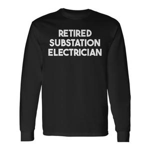 Camiseta de Manga Larga para Electricistas de Subestaciones, Producto Promocional para Trabajadores Retirados - Product Image 2