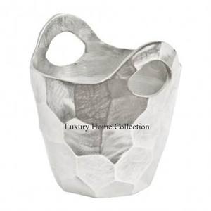Fancy Premium Quality Standing <b>Beer</b> and Wine Storage <b>Bucket</b> Ice Chiller and Cooler Silver Color Reindeer Design Handmade <b>Buckets</b> - Product Image 3