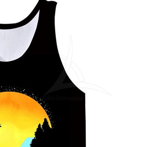 Camiseta sin Mangas de Punto Casual para Hombre - Impresión por Sublimación, Secado Rápido, Transpirable, Ropa de Gimnasio, Colores y Tallas Personalizables, Precio - Product Image 5