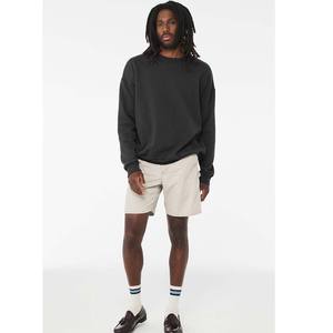 Sudadera con Capucha de Forro Polar para Hombre, Color Gris Oscuro, Lisa, Manga Larga, Estampada, Holgada - Product Image 4