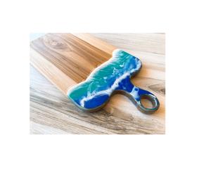 Planche à fromage en bois et résine nouvellement conçue Nouvelle production Maison et ustensiles de cuisine Table Décorer Utilisé Outils de cuisine de meilleure qualité - Product Image 1