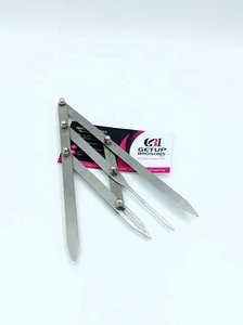 Best Quality Professional <b>Silver</b> Eyebrow Extensions Divider Pointed Stainless Steel Custom Logo Durable Lightweight Beauty - Product Image 2