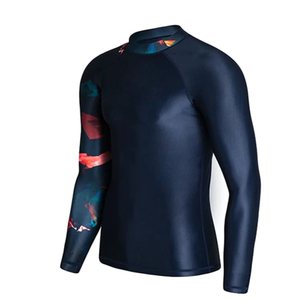 Nouveau design tendance, logo, vêtements de compression, chemises, rashguard pour hommes, taille adulte, coupe ajustée, rashguard confortable - Product Image 6