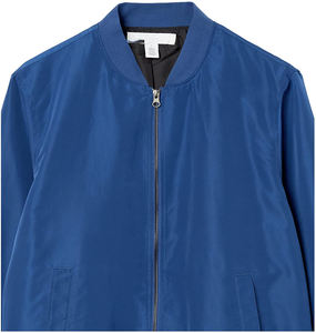 Vestes de bombardier fabriquées en usine, veste d'automne coupe-vent de haute qualité pour hommes, blouson bombardier personnalisé pour hommes - Product Image 3