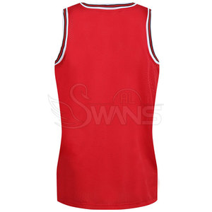 Maillot de basketball respirant à manches courtes pour hommes, grande taille, avec logo personnalisé, prix de gros - Product Image 2