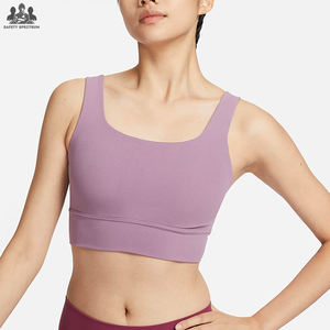 Sujetador Deportivo Transpirable y Ecológico para Mujer, OEM |   Sujetador deportivo para gimnasio y yoga con soporte medio |   Venta al por Mayor de Marca Privada - Product Image 1