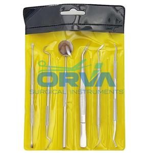 Juego de Instrumentos Quirúrgicos Dentales de Acero Inoxidable, Mango Cómodo, Colores con Logotipo Personalizado, Operación Manual, Precio al por Mayor, Gran Venta - Product Image 2